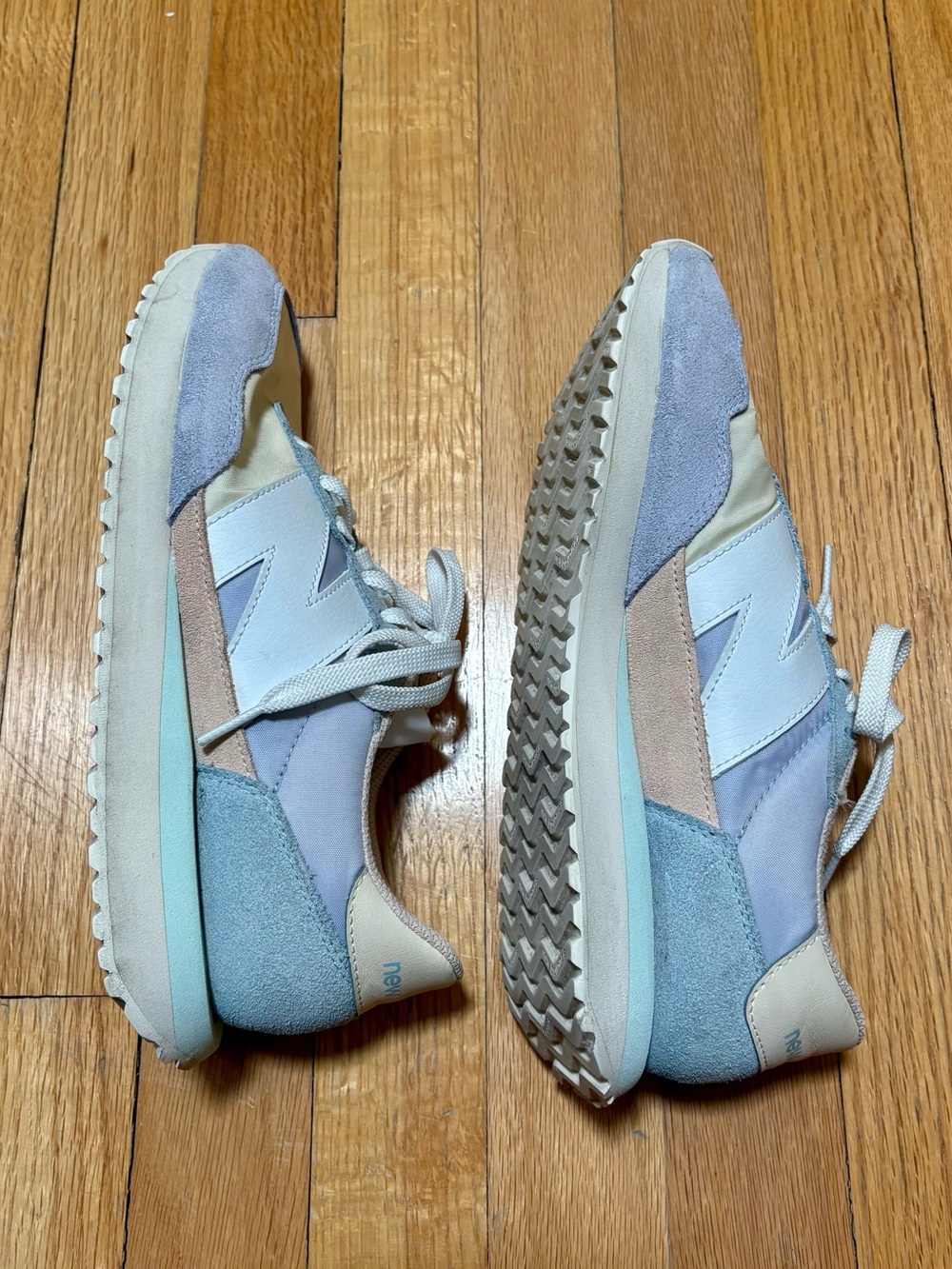 New Balance 237 Violet Haze Macadamia Nut Sneakers Size 9 - Picture 3 of 6
